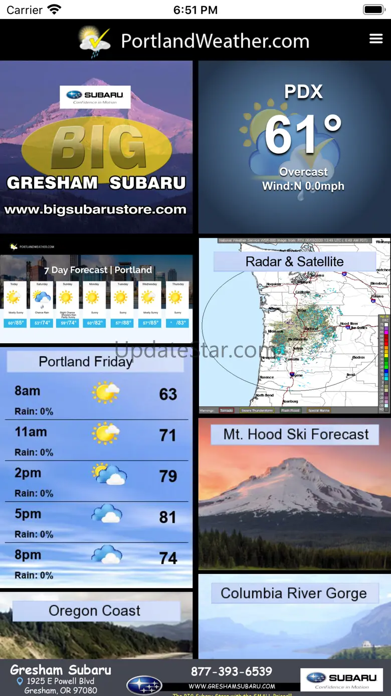 Portland Weather App 3.1