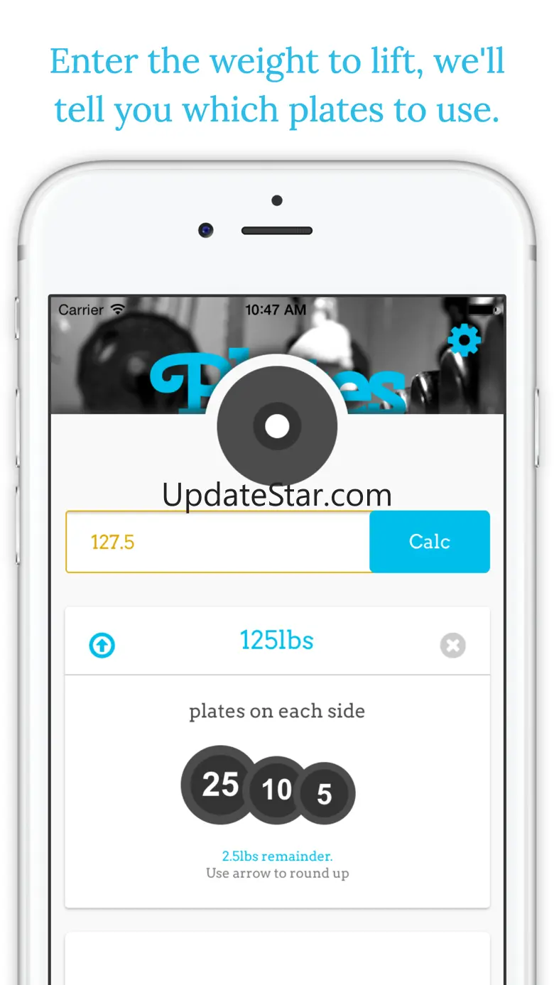 Plates - A Simple Lifting Calculator for the Gym 1.1