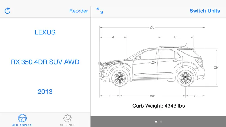 Auto Bounds - Car Specs 3.2