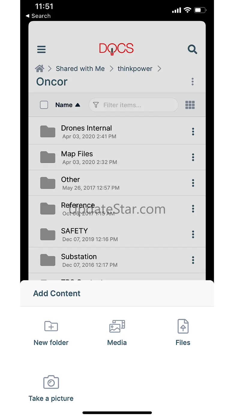 Think Power DOCS - File Share 20.3.12