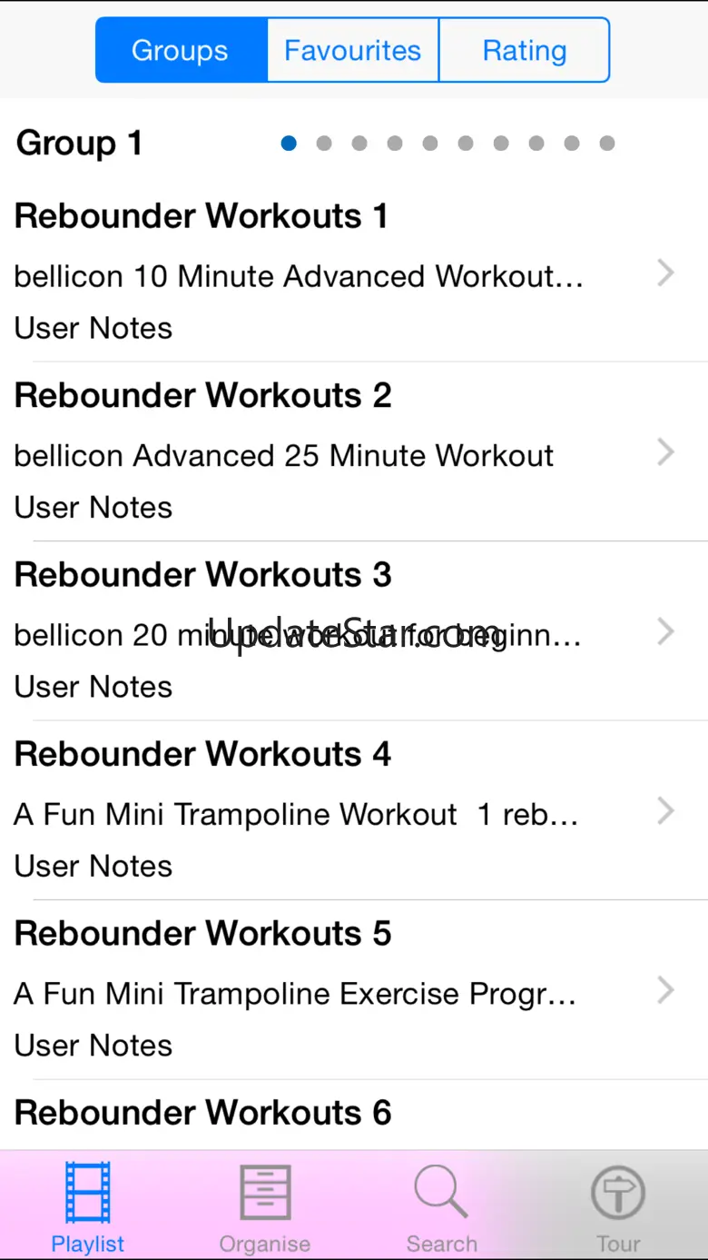 Rebounder Workouts 1.0