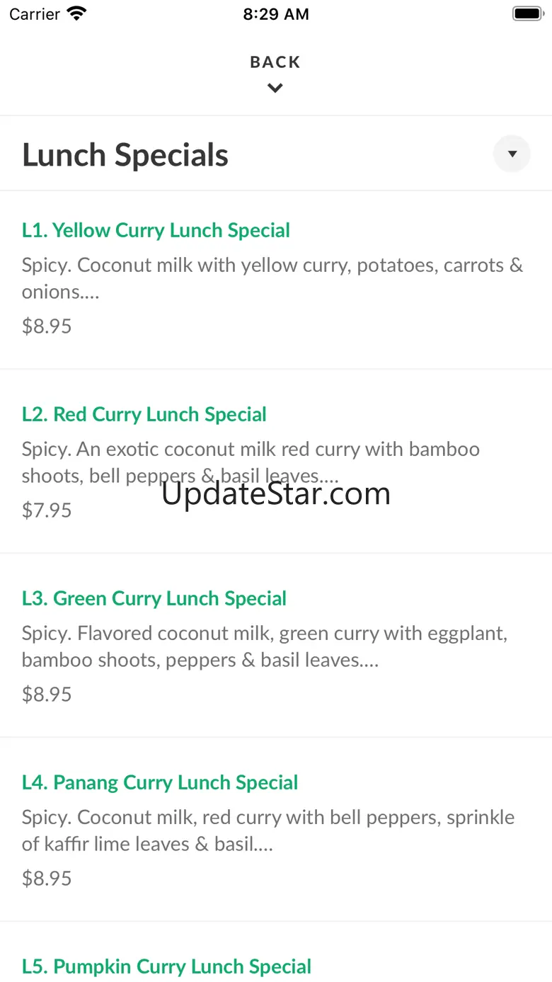 Basil Thai Cuisine 3.9.1