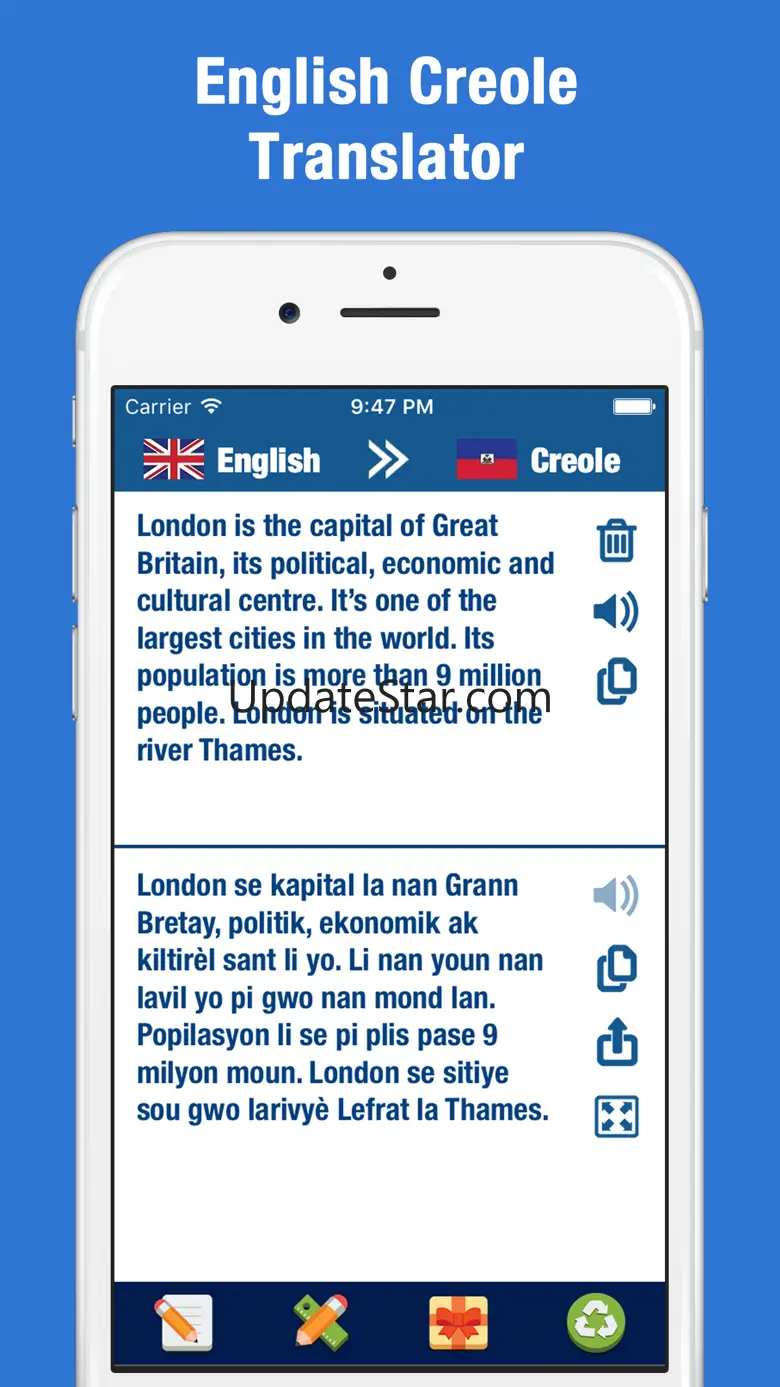 English Creole Translator & Dictionary 1.0.1
