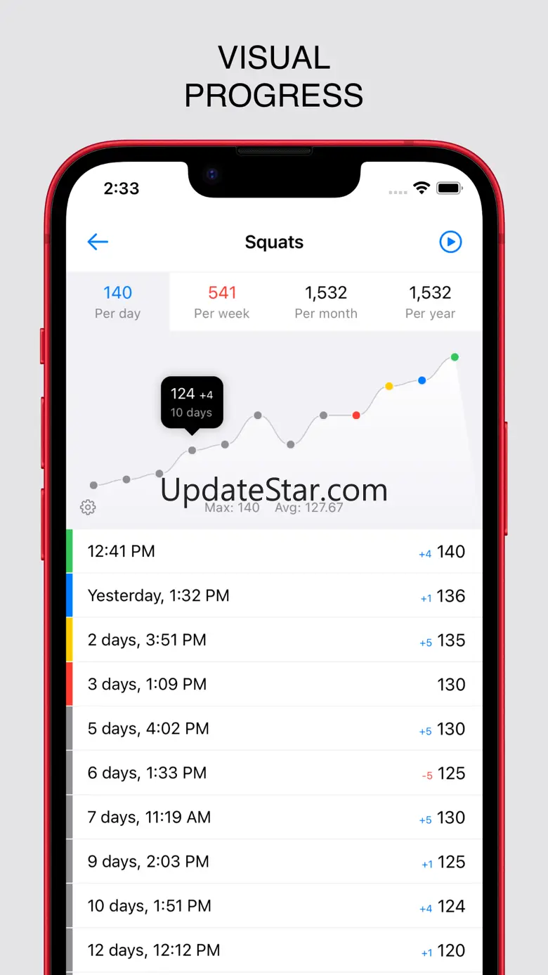 Targets: Workout Journal 6.2.1