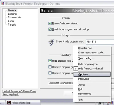BlazingTools Perfect Keylogger 1.99