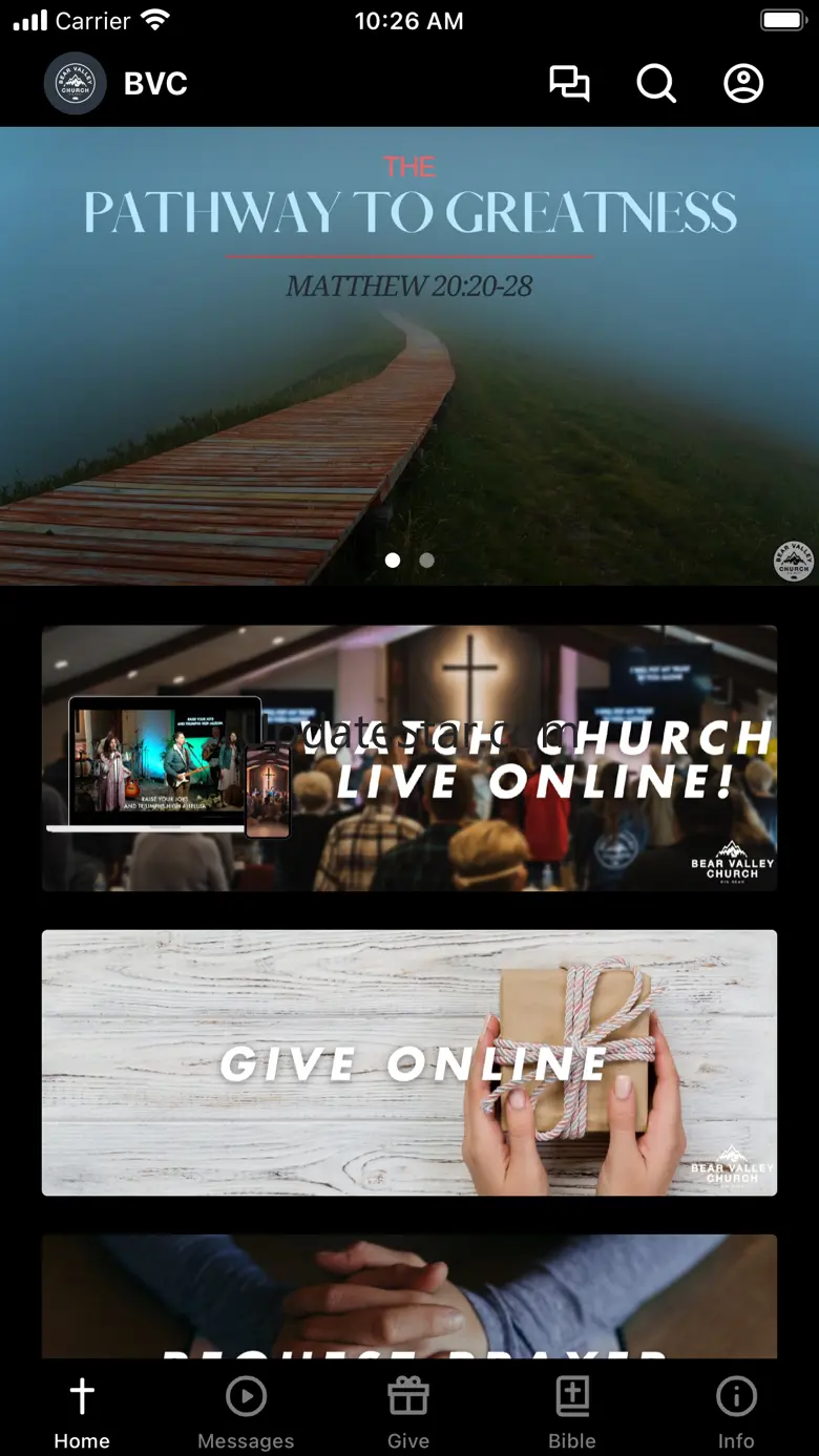 Bear Valley Church 6.3.1