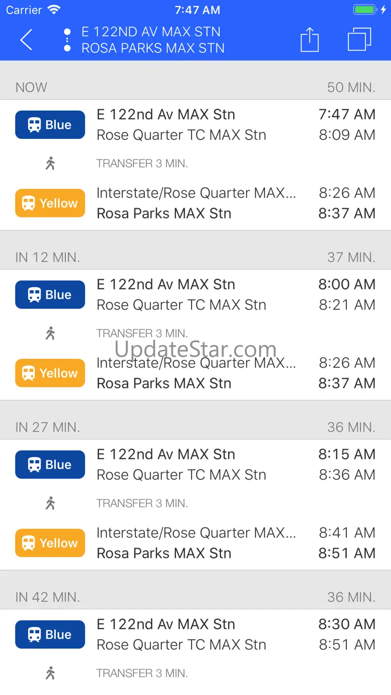 ezRide Portland TriMet Transit 5.0.2