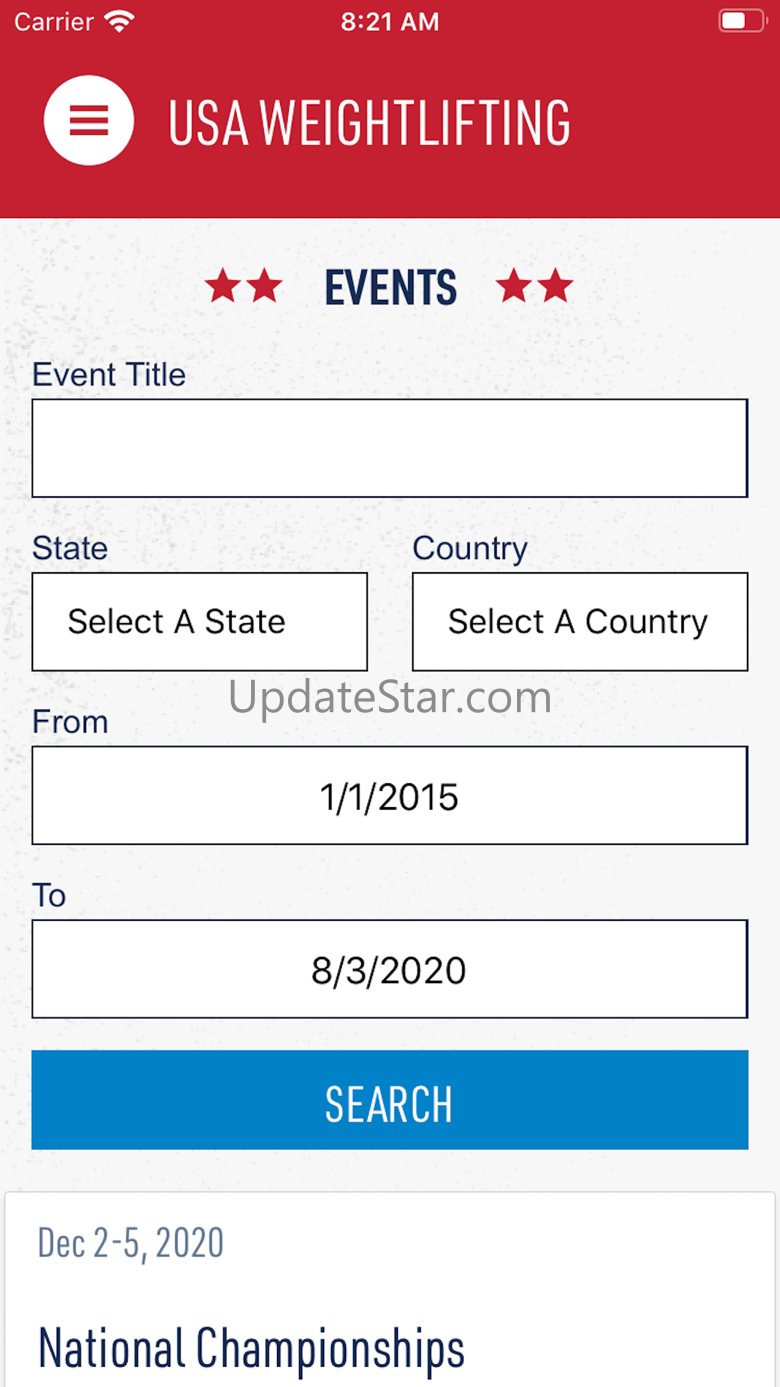USA Weightlifting App 4.2