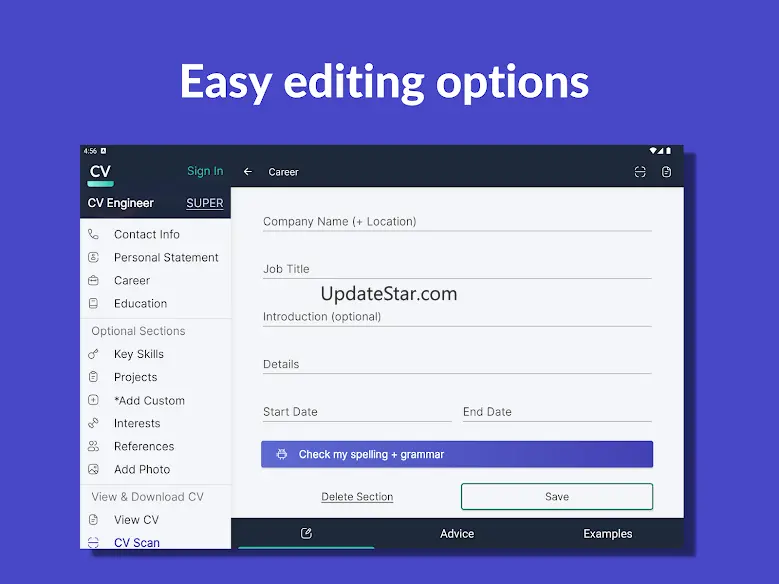 Resume Builder - CV Engineer 9.93