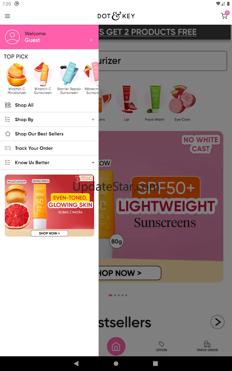 Dot & Key Skincare Shopping 7.8