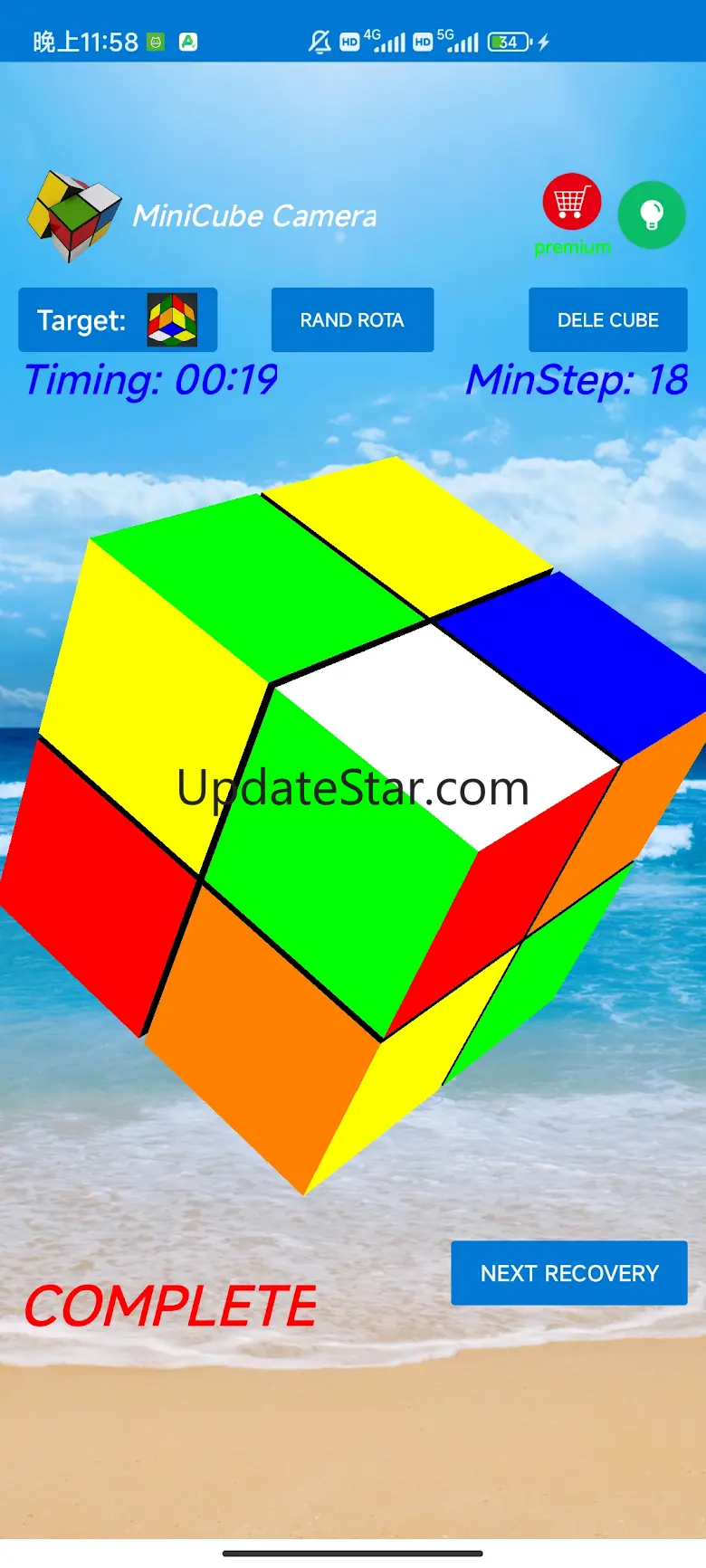 3DRubiksCube Camera Solver 2x 1.8.1