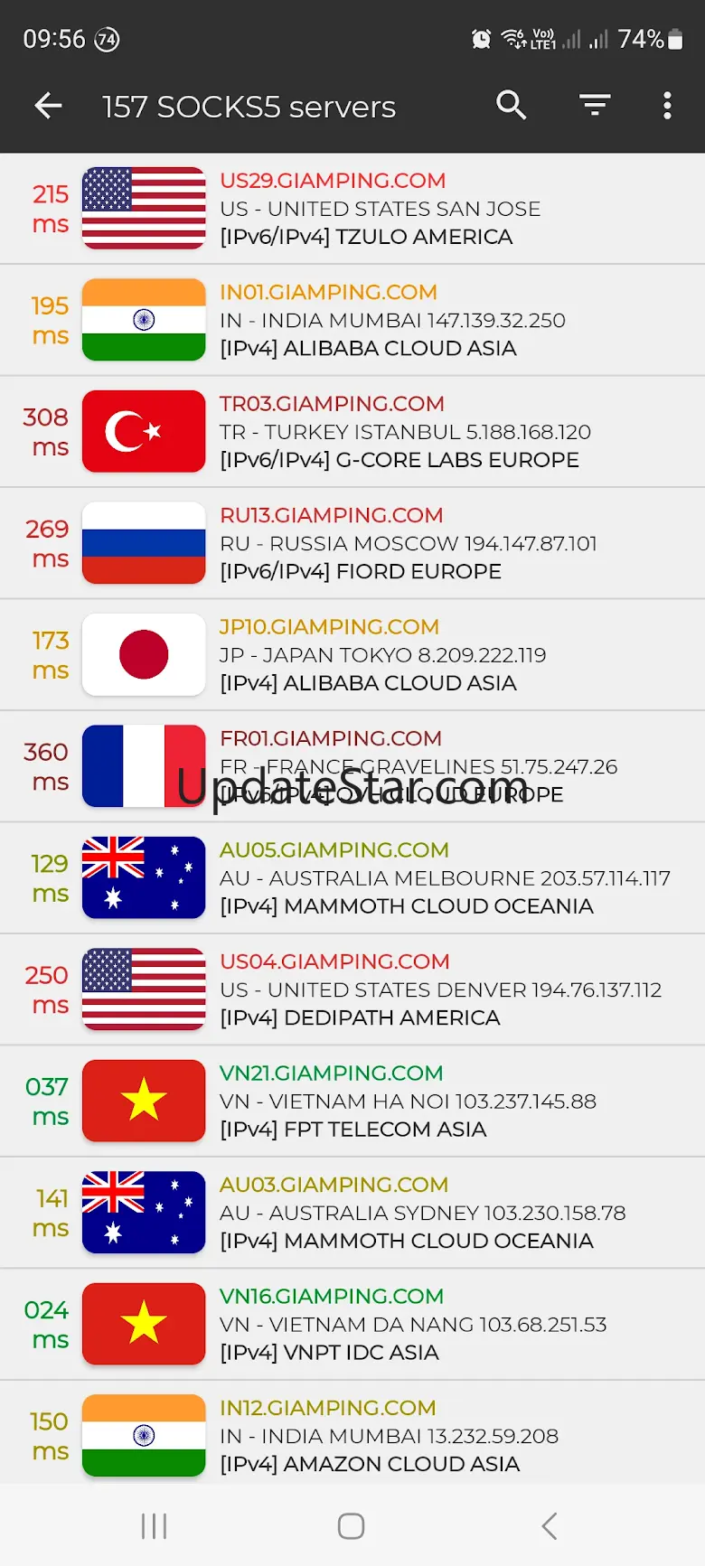 SOCKS5 - IPv6 & IPv4 Proxy VPN 1.2.05