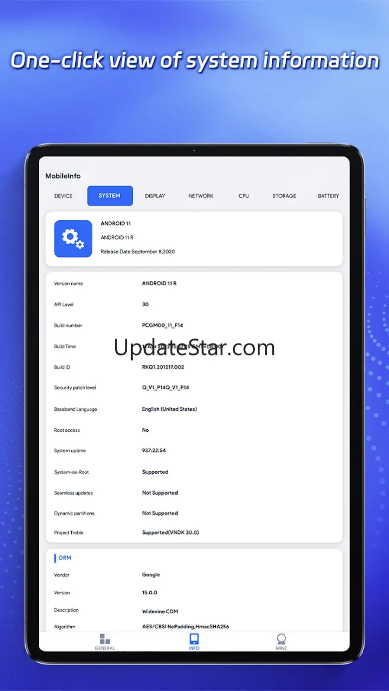 MobileInfo - View Device Info 1.0.5