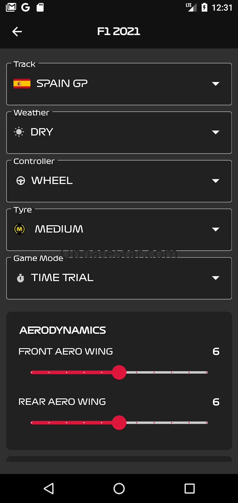 Formula Car Setup