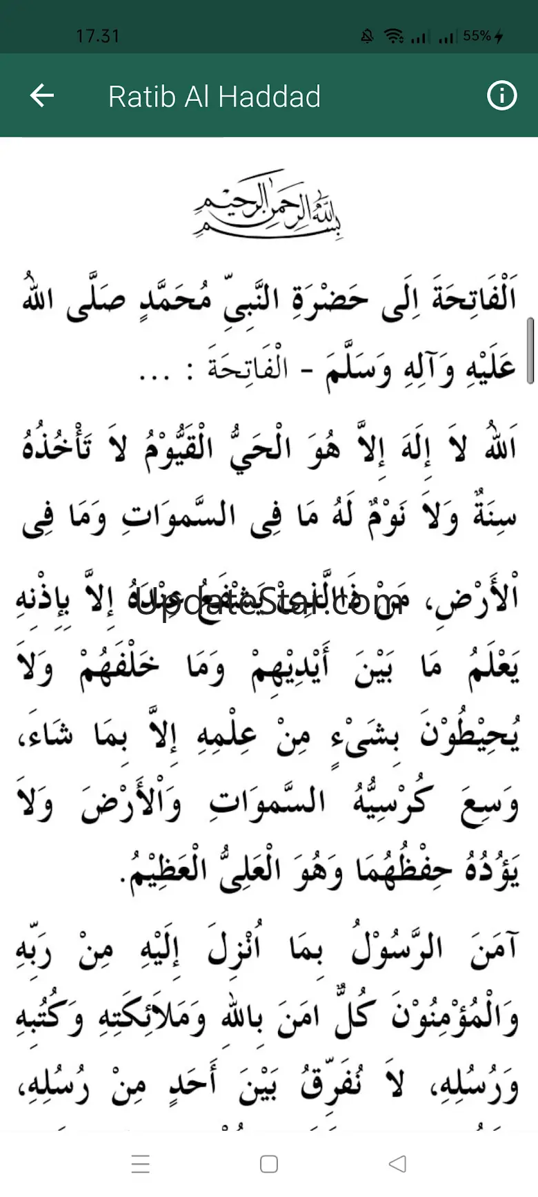 Ratib Al-Haddad dan Al-Attas 6.1.5