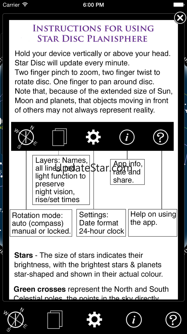 Star Disc Planisphere 1.5