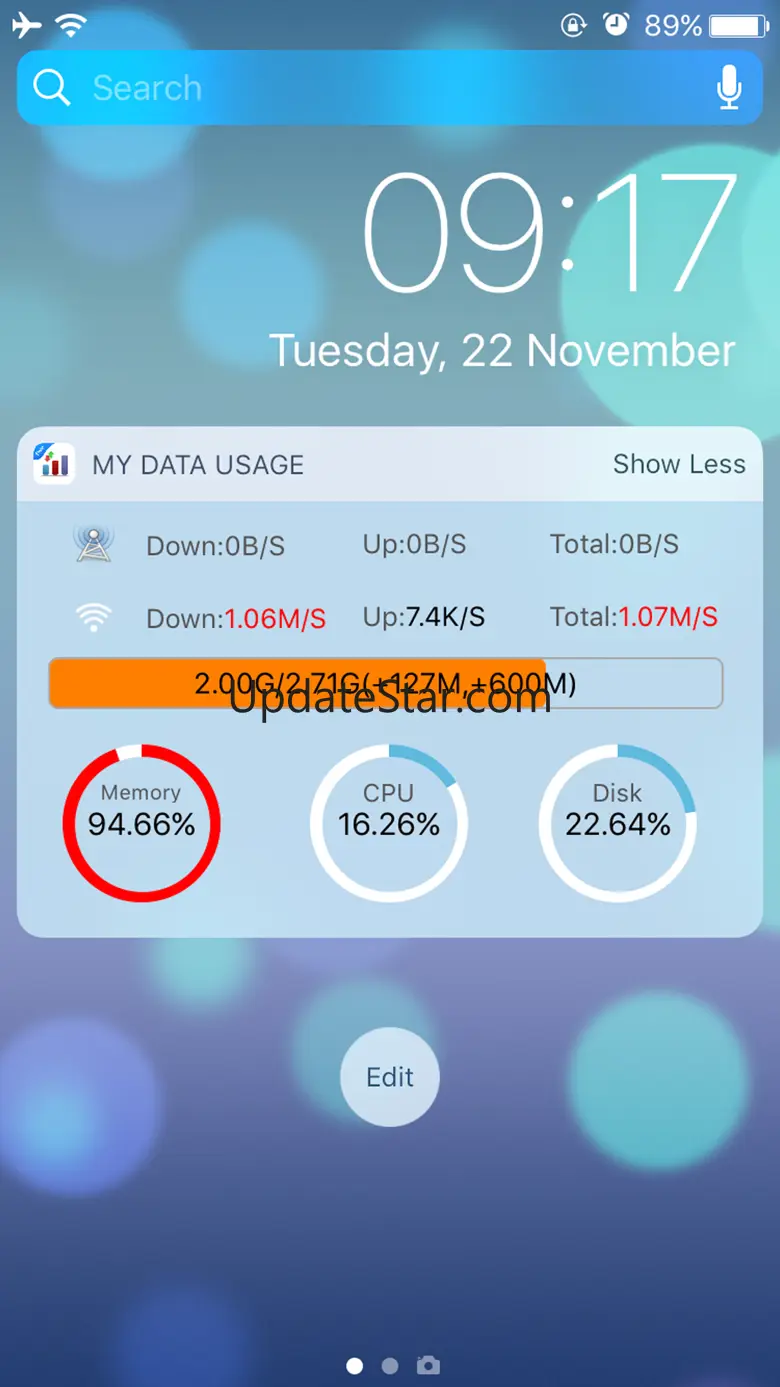 My Data Usage Widget Pro 8.1