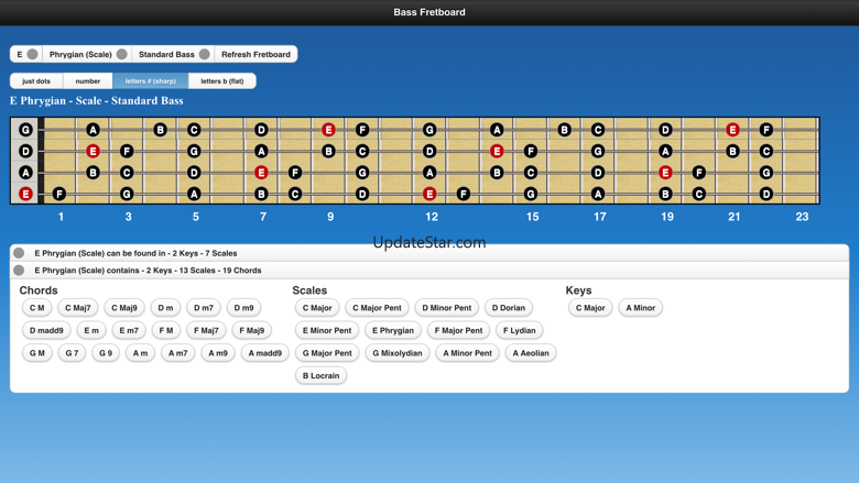 Bass Chords and Scales 1.2