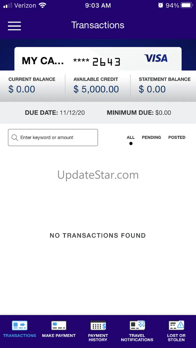 Spero Financial Credit Card 37.0.2