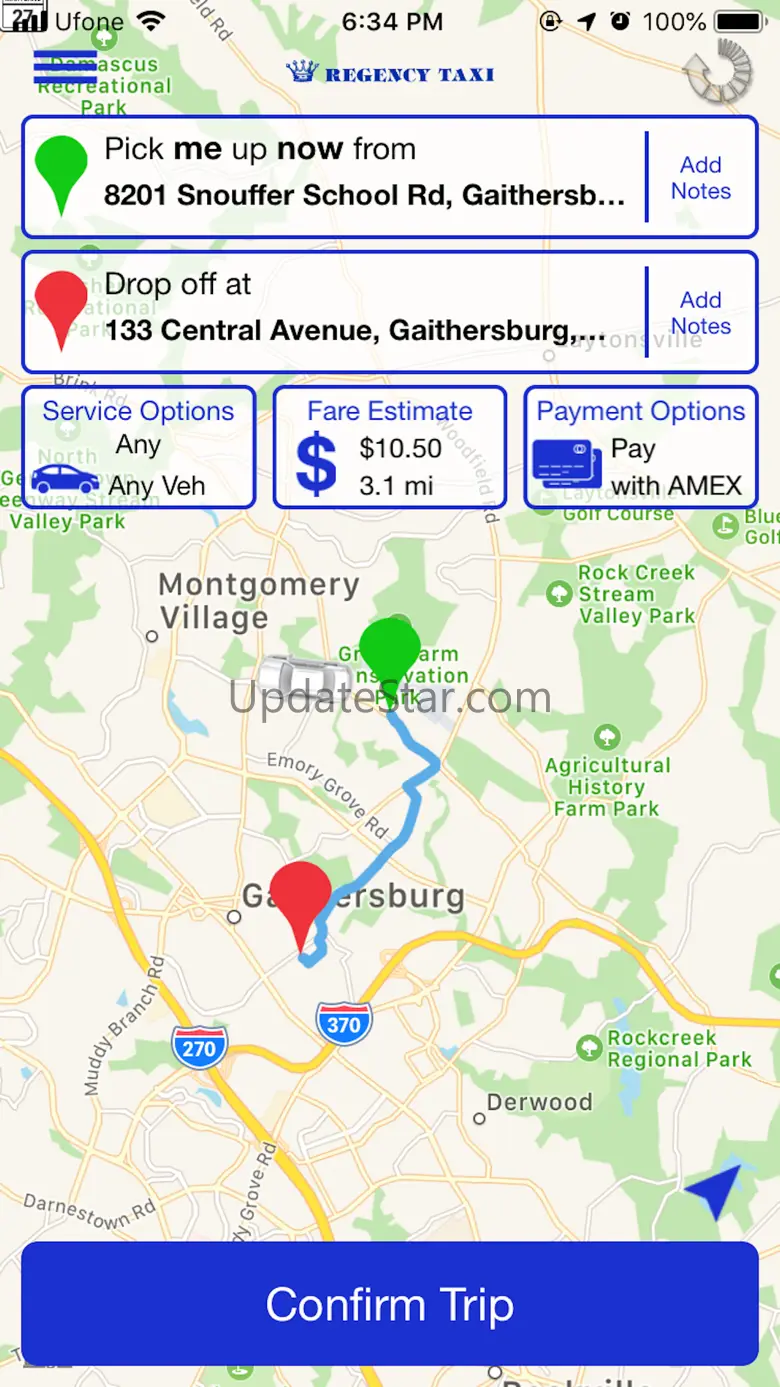 Regency Taxi - Booking 1.2.52