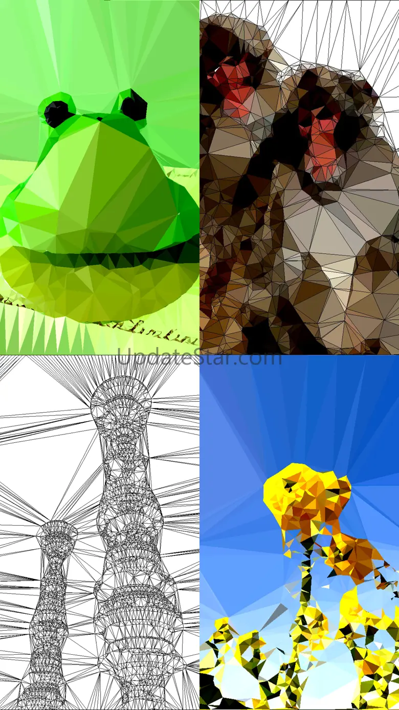 Polygon Art - 3D Image Editor 2.3
