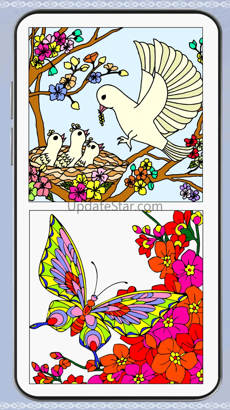 Nature Color by Number Book 3.1