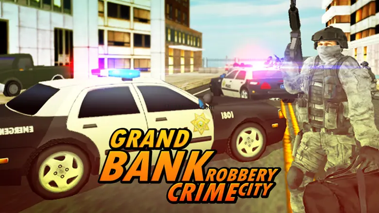 Bank Robbery - crime city police shooting 3D free 1.3