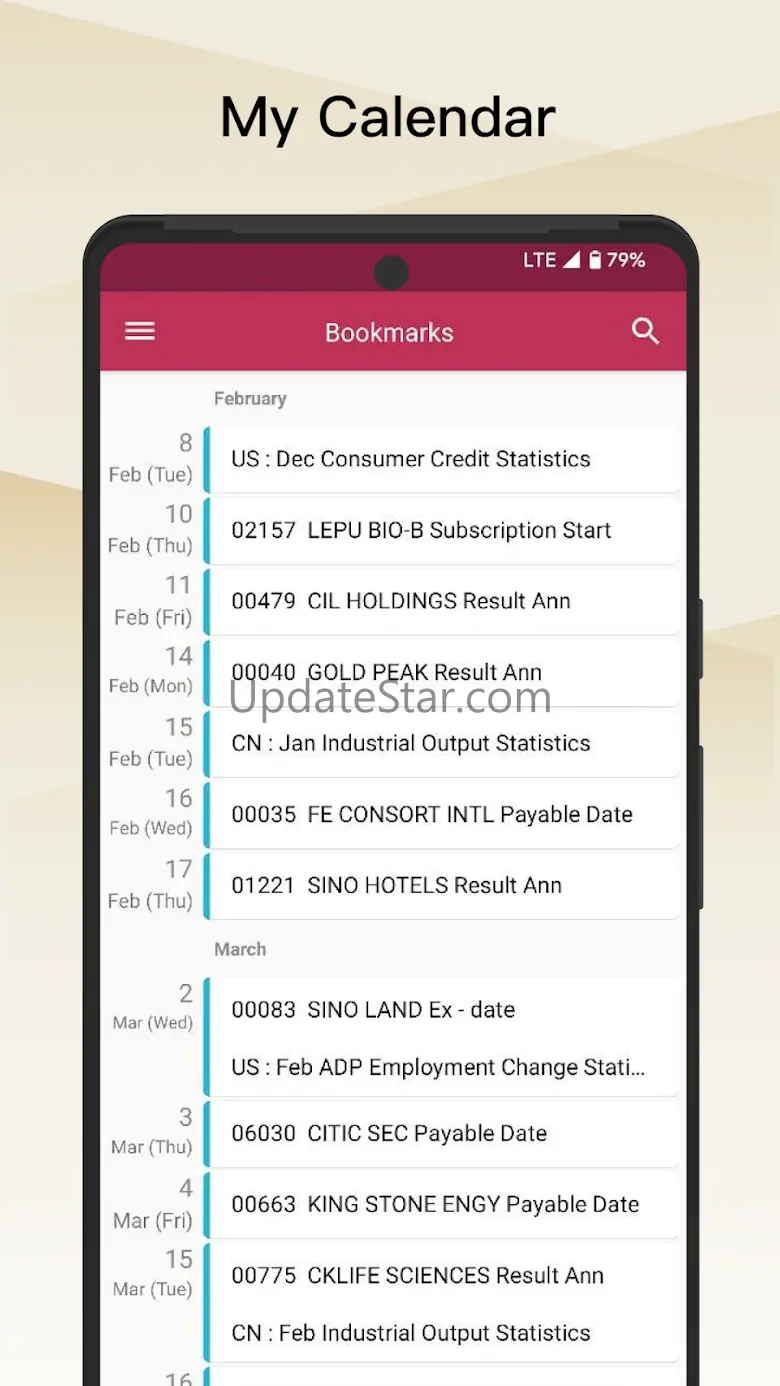 Fin Calendar - etnet 2.0.1