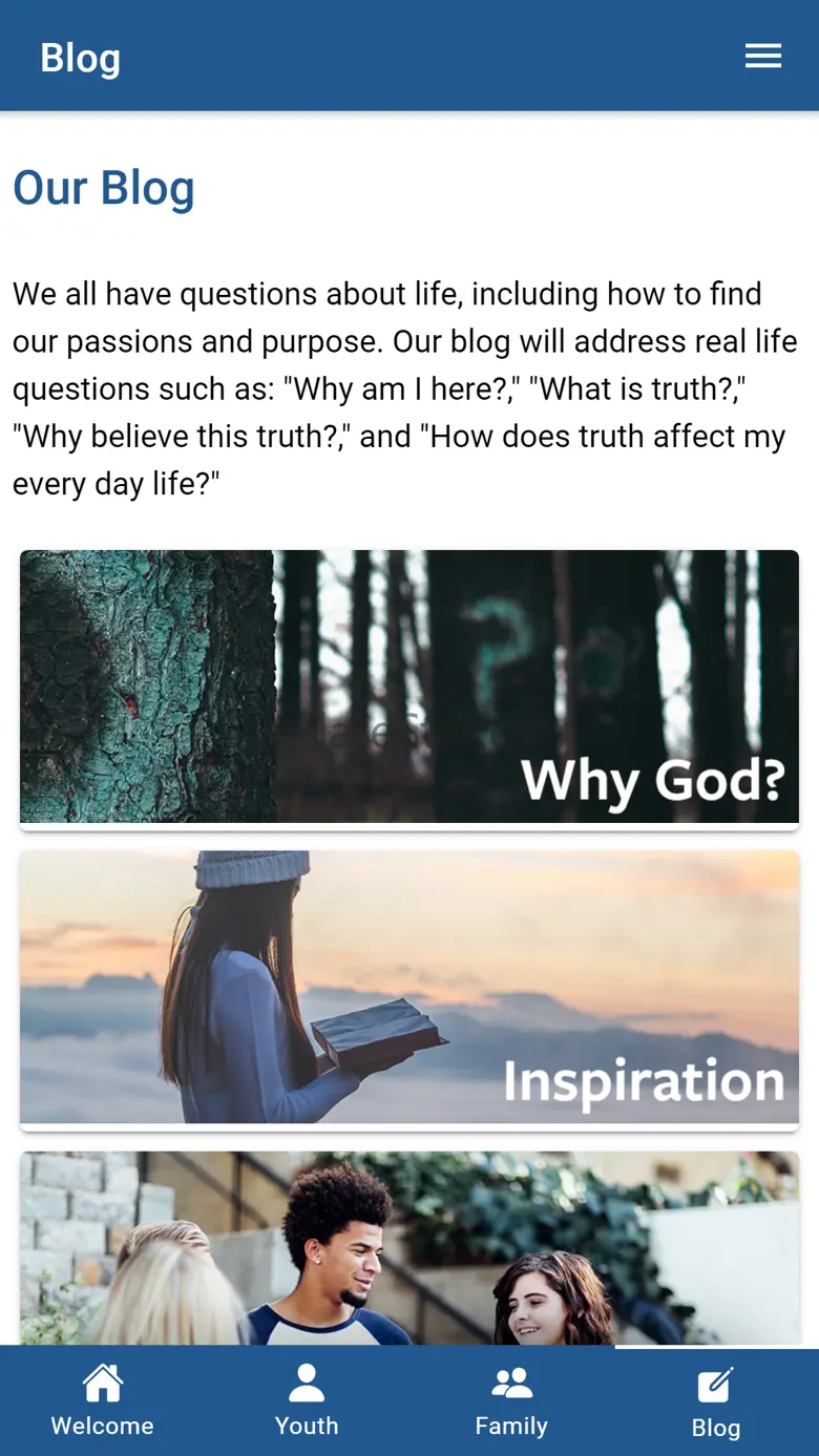 Josh McDowell Daily Devos 2.1