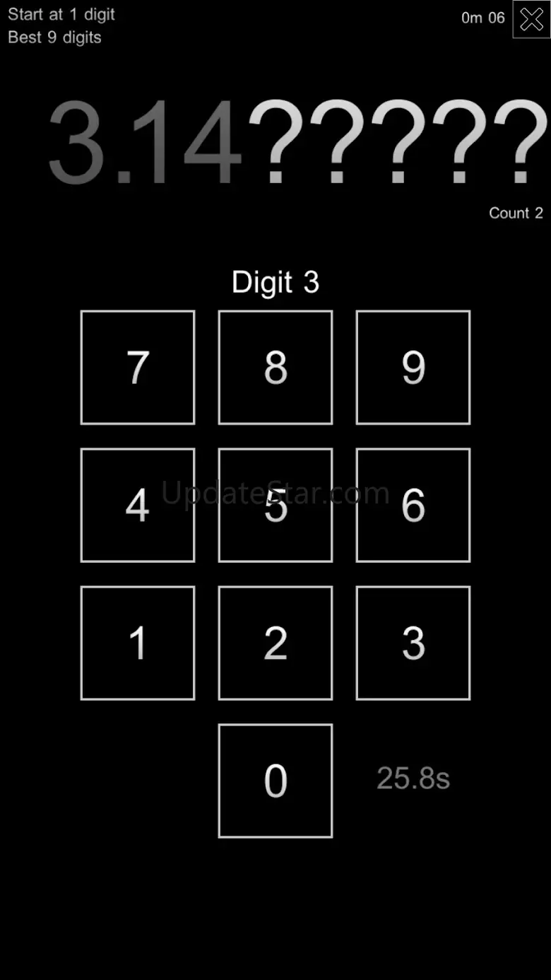 Memorize Pi Digits - 3.14π 8.05