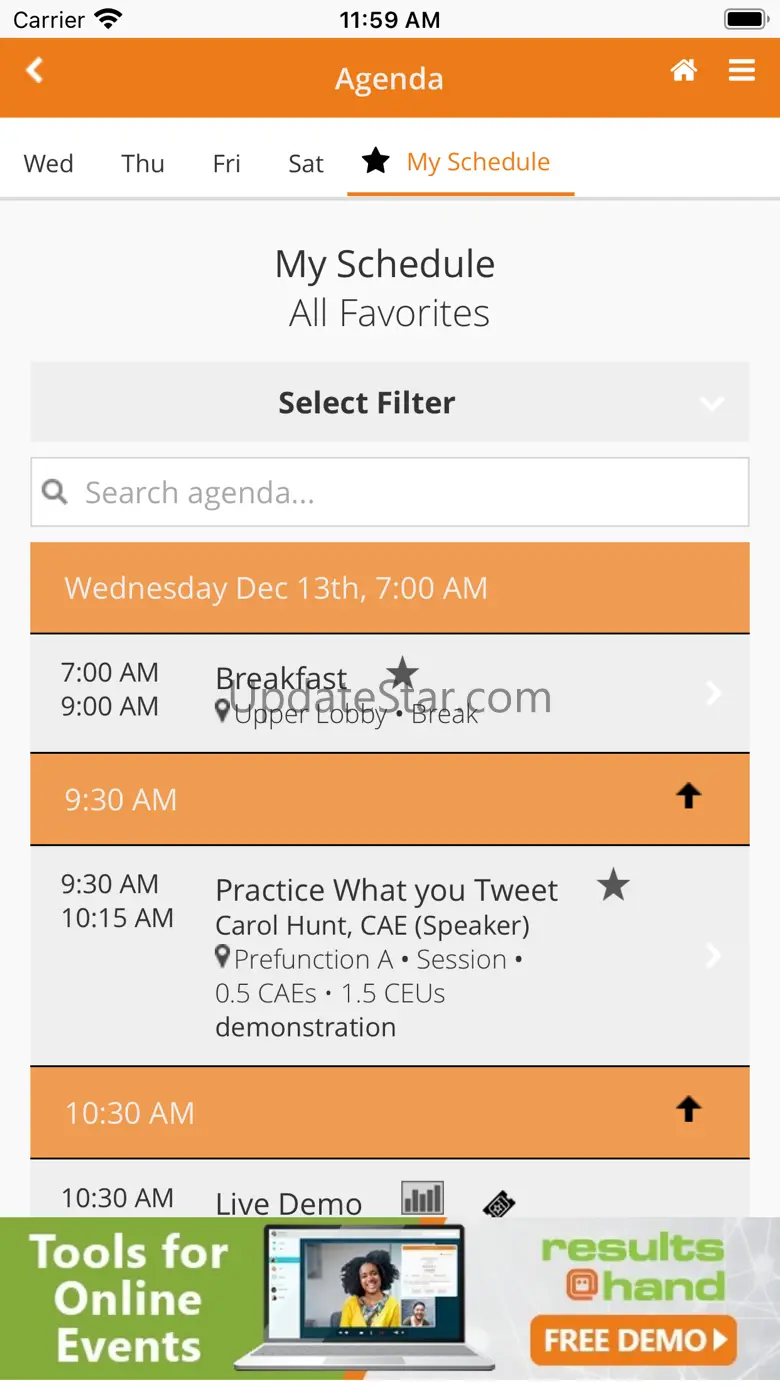 R@H ConferenceBeat Event App 1.8.0