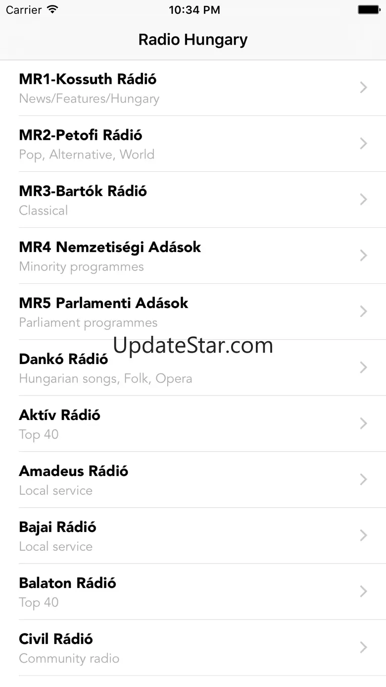 Hungarian & Hungary Radio Stations Online 1.0