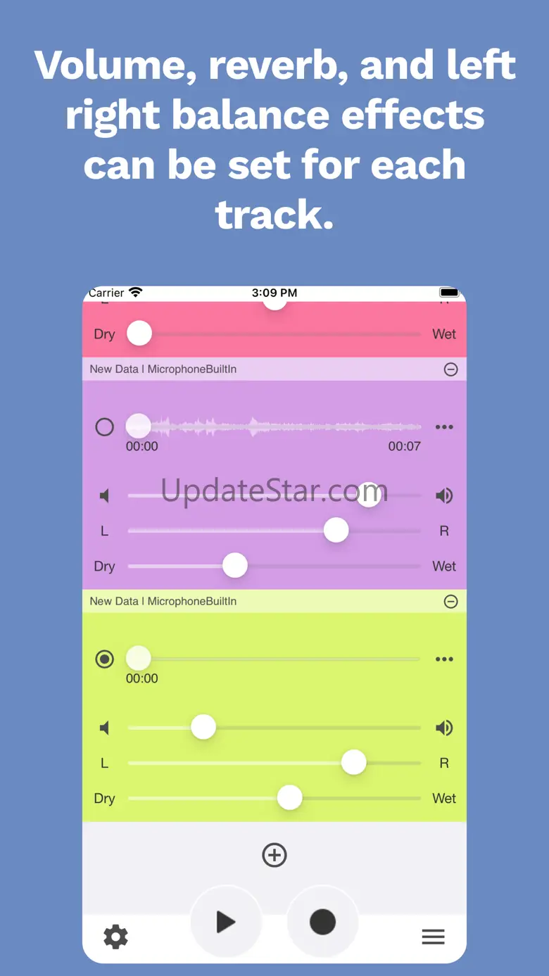 Overdubbing - EasyMixRecorder 2.57