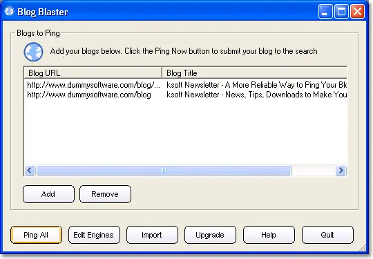 Blog Blaster 1.51