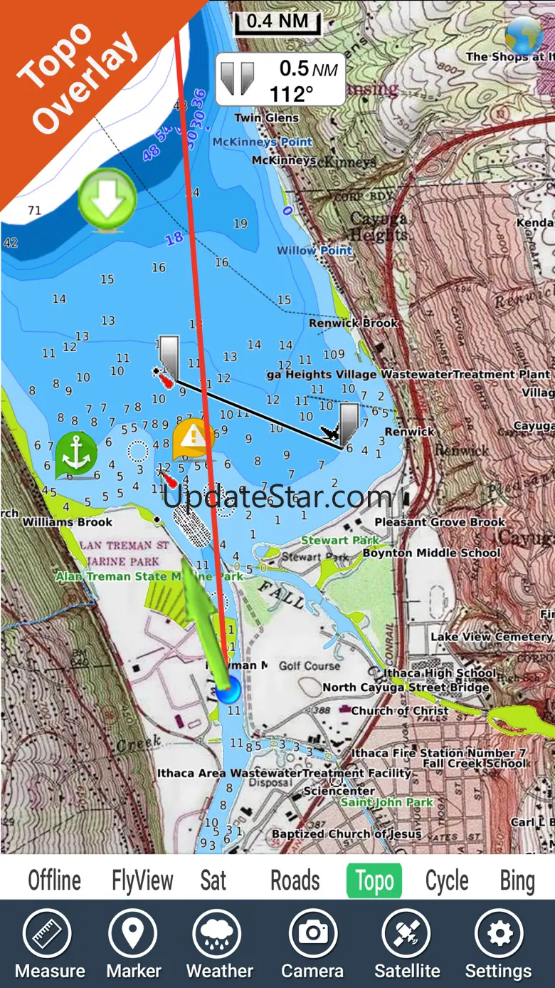 Lake Murray SC Nautical Charts 5.4.1