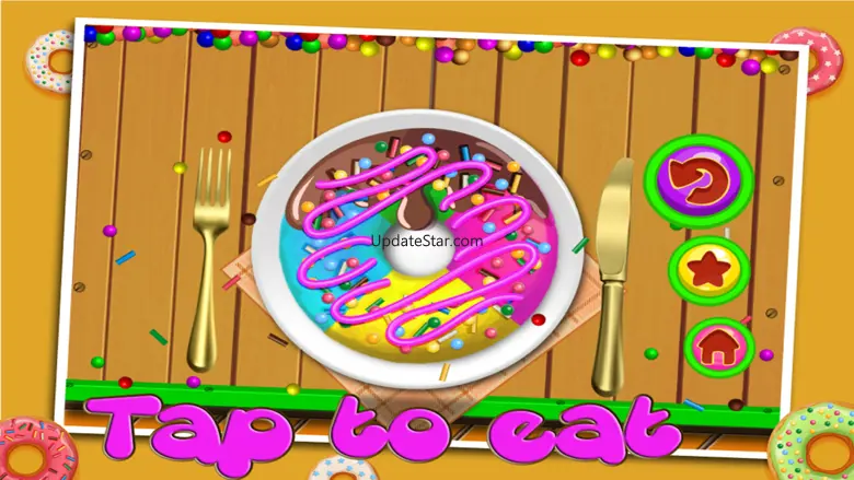 DIY Rainbow Sweet Donut Cake Maker - Donuts Chef 1.0