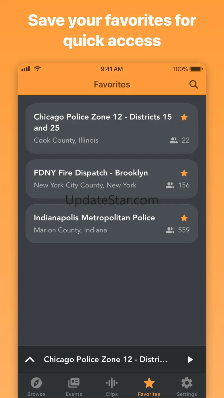 Police Scanner Radio & Fire 2.2.25