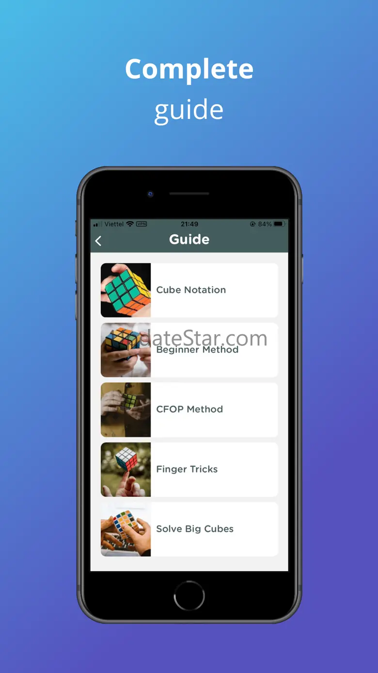 Rubix Cube Solver and Guide 1.3.5