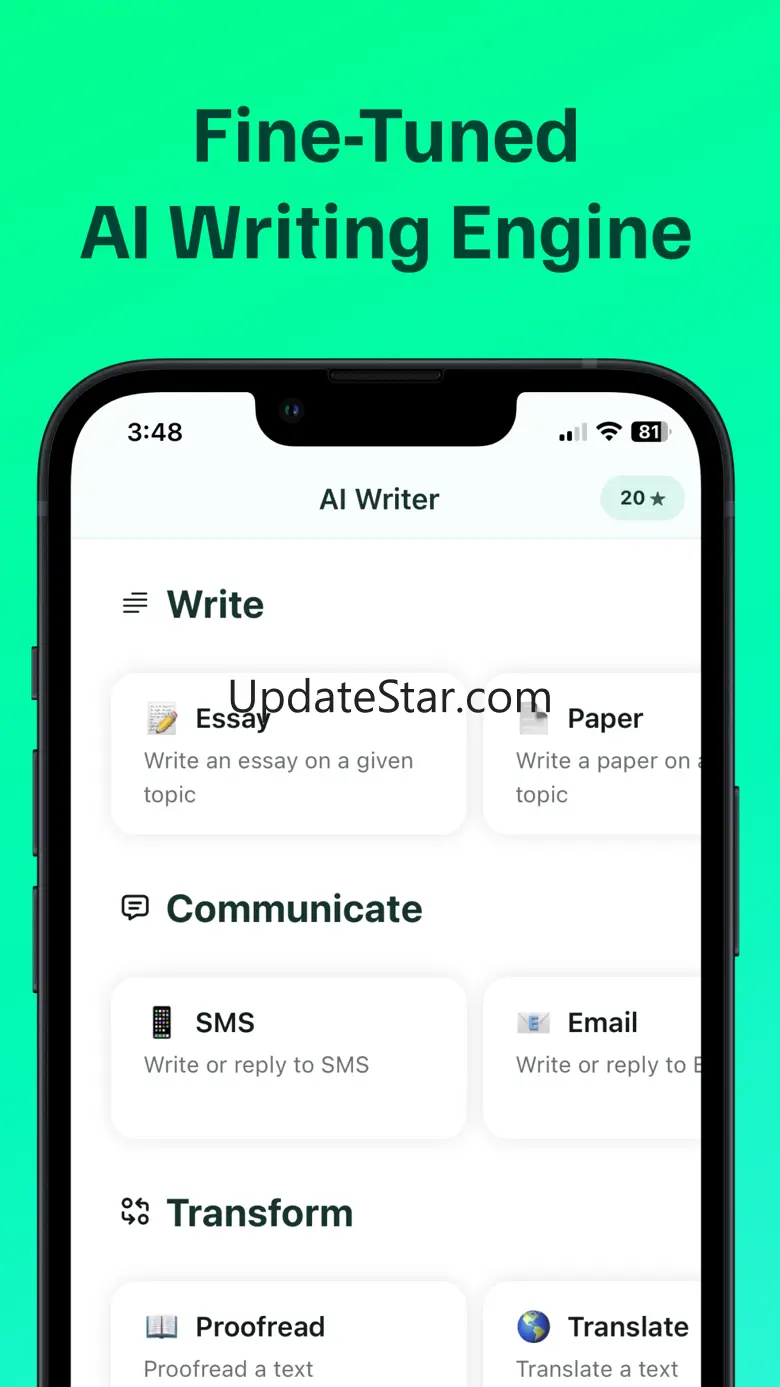 AI Email Writer: Essay, Text 36