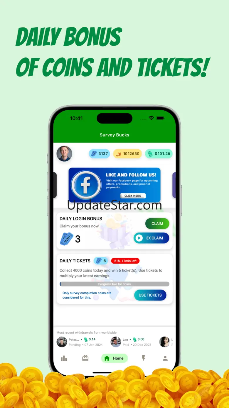 Make Money with Survey Bucks 1.0.6