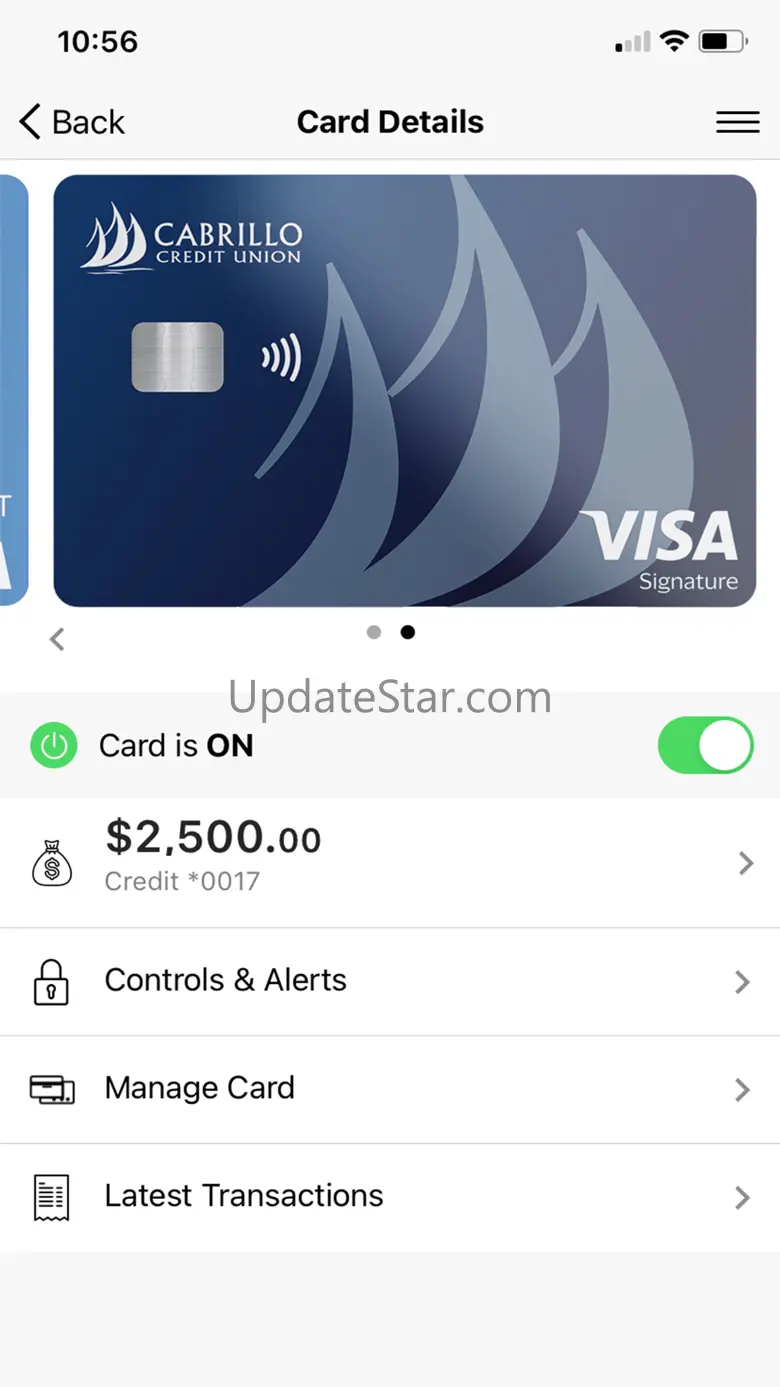 Card Controls by Cabrillo CU 3.11.5