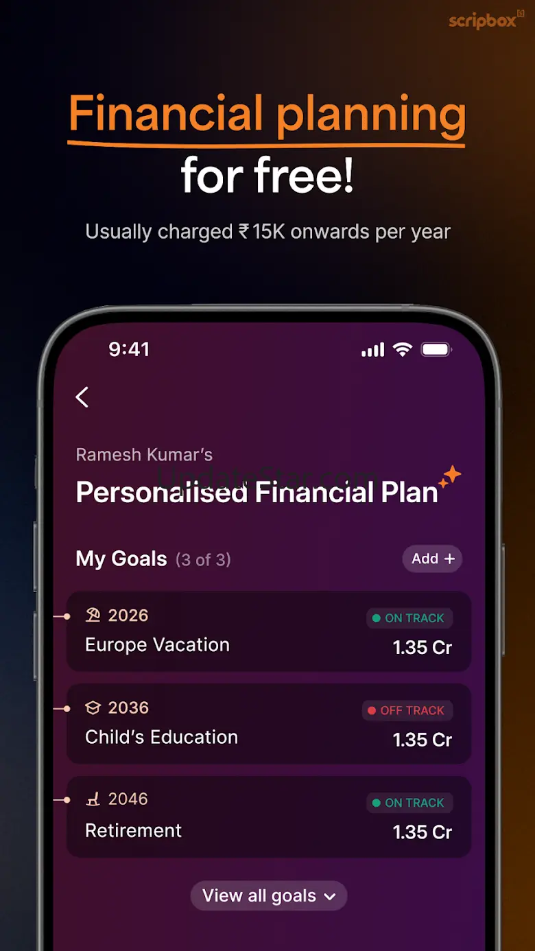 Scripbox Mutual Fund & SIP App 7.0.98
