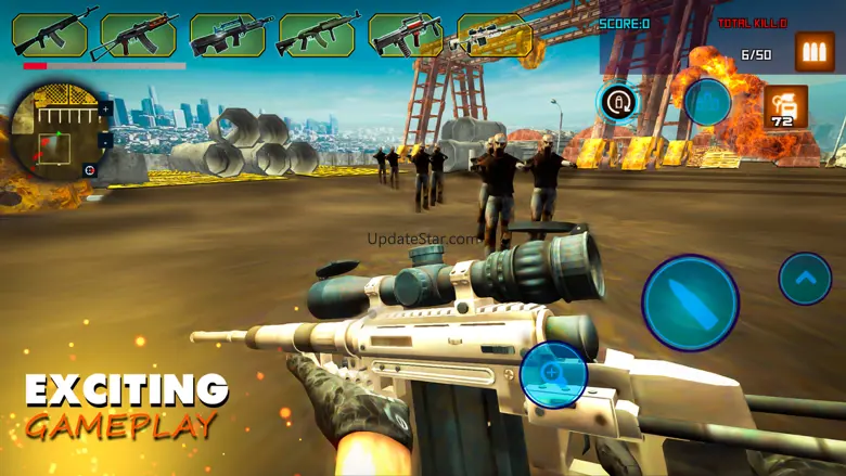 3D Zombie Bio Infection Highway Shooter Pro 1.1