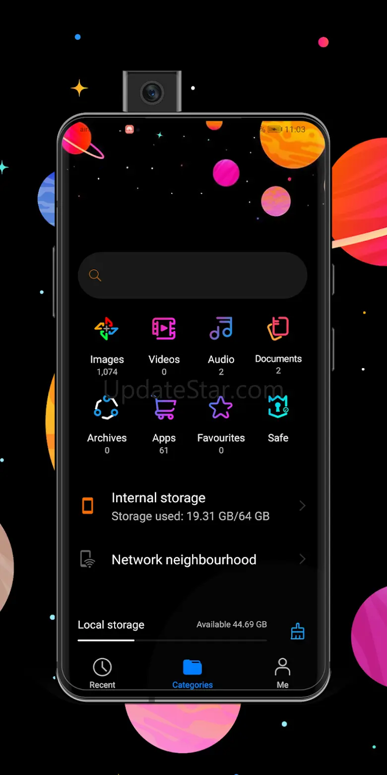 Explore Dark EMUI 10/9 Theme 15