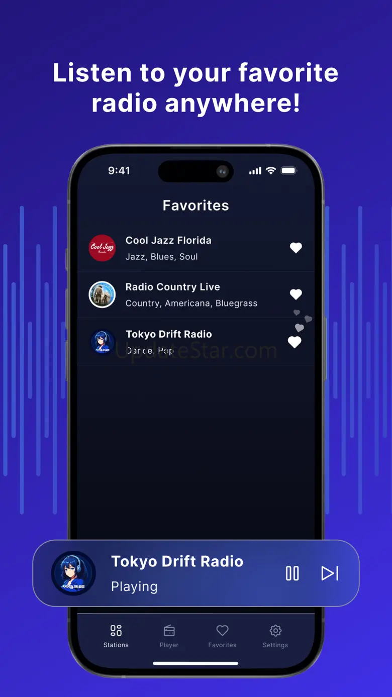 Radio App: Simple FM, AM Tuner 1.1