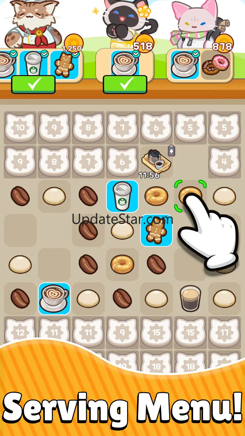 Meow Cafe Merge : Coffee cat 4.0