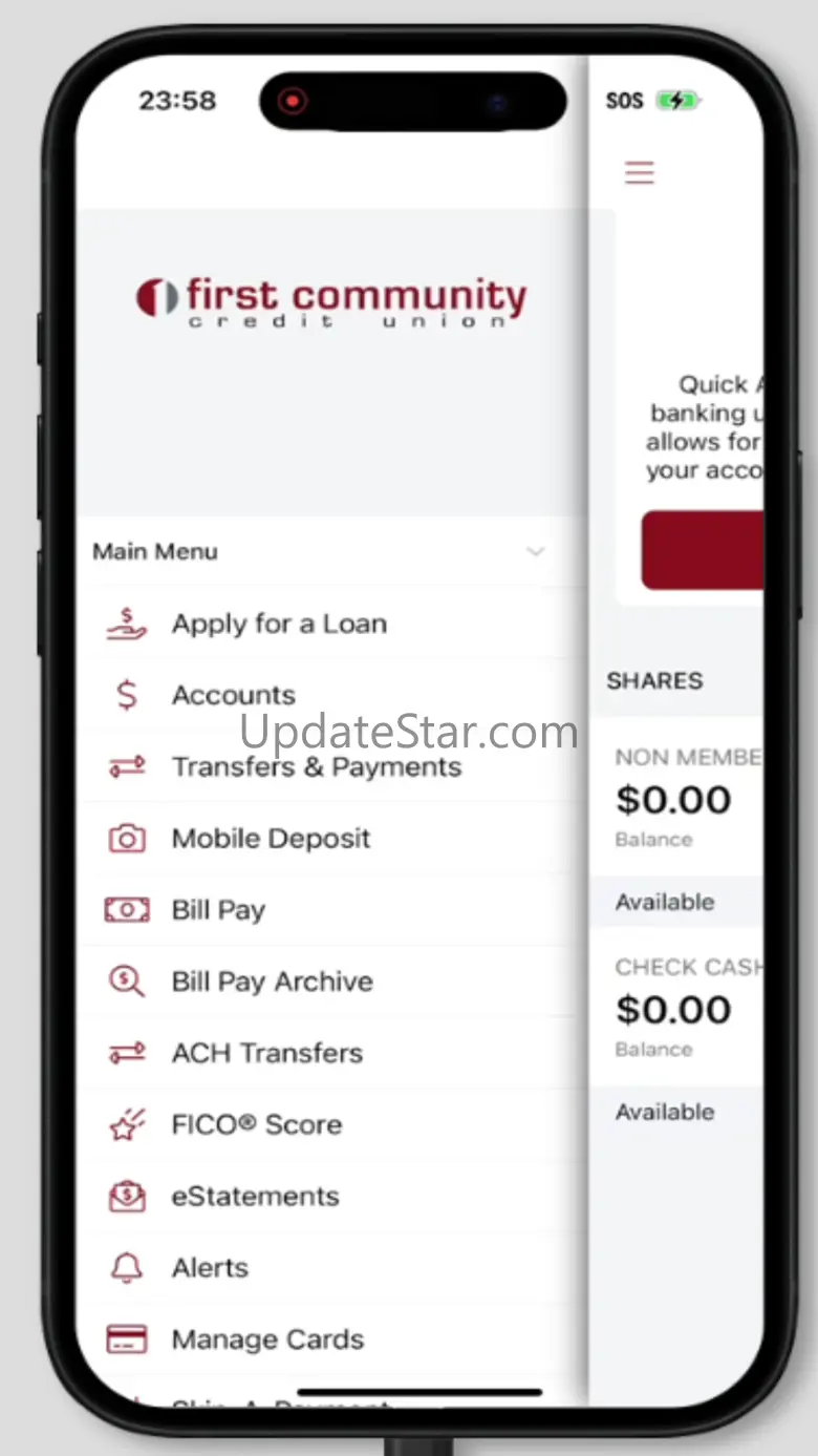 First Comm Credit Union Mobile 2024.201.50751