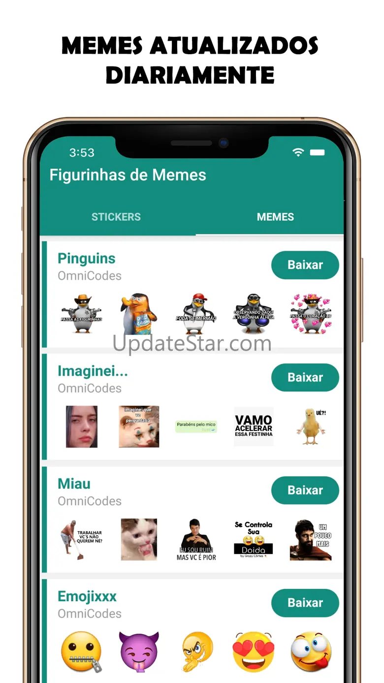 Figurinhas de Memes - Stickers 1.0.8