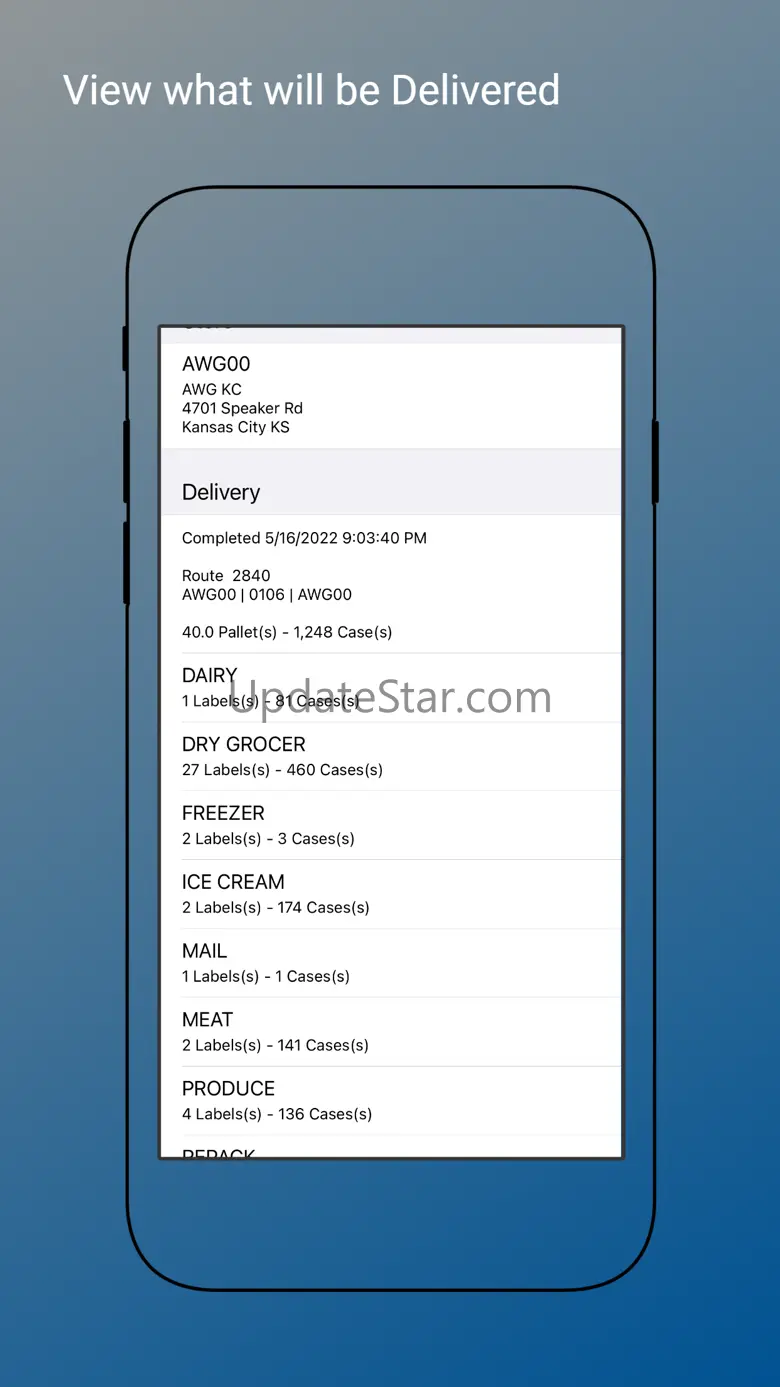 AWG Delivery Tracker 39