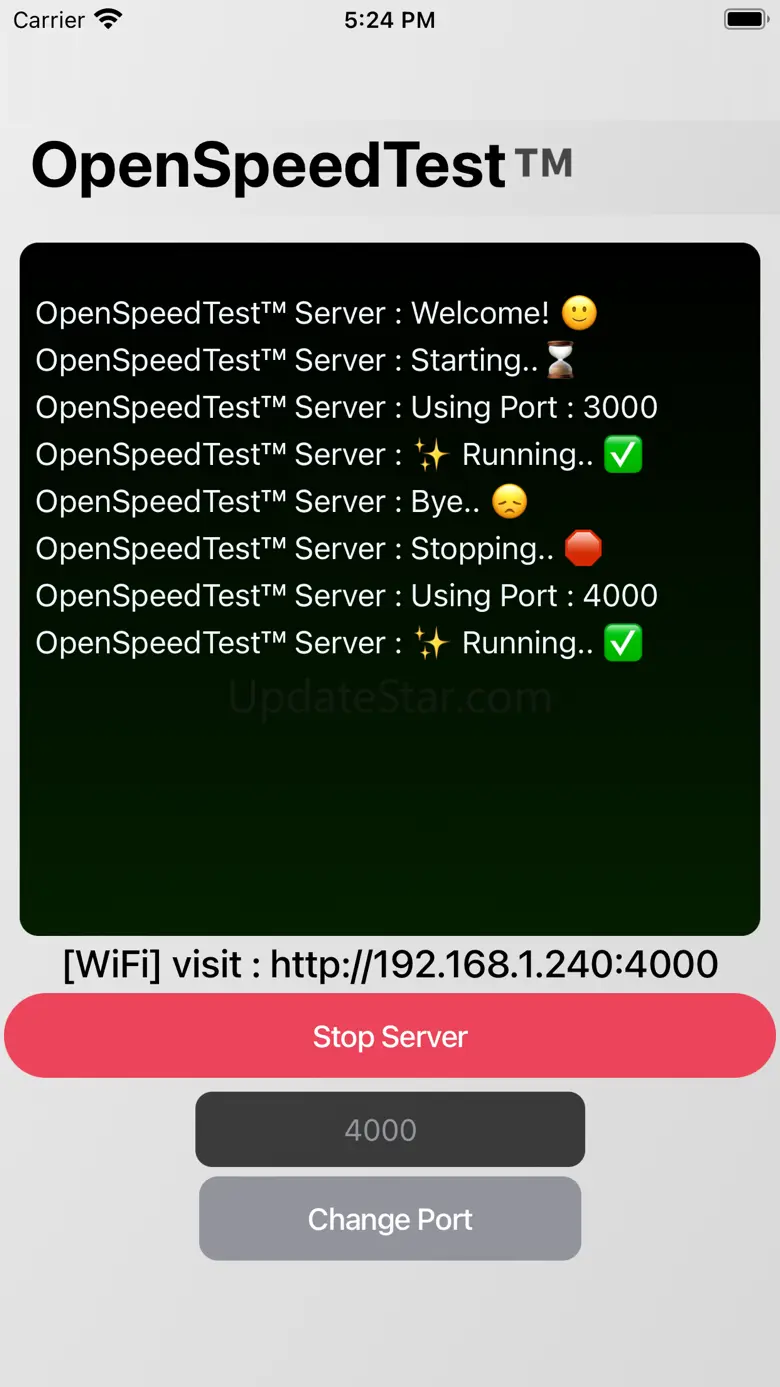 openspeedtest-server